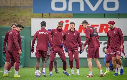 Trabzonspor, Galatasaray maçının hazırlıklarına devam etti